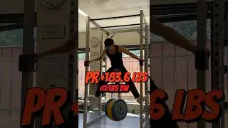 NEW RECORD +183.6 LBS weighted pull up at 135 LBS bodyweight #calisthenics #motivation #pullup