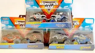 MONSTER JAM | MONSTER TRUCKS | MONSTER MUTT | SPIN MASTER | DOUBLE DOWN SHOWDOWN | 2 PACK TRUCKS
