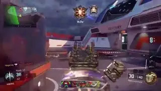 Skyjacked - Black Ops 3 Awakening DLC Map Gameplay - XBOX ONE (Hijacked Remake Black Ops 2)