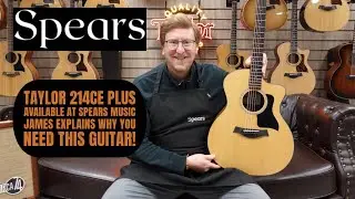 Taylor 214ce Plus Grand Auditorium Electro Acoustic Guitar | A Beautiful Guitar - James Explains Why