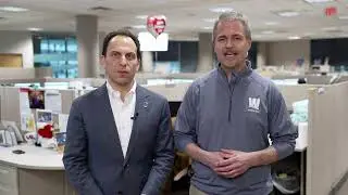 Mayor Craig Greenberg and Louisville Water President and CEO Spencer Bruce on water quality
