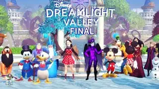 FINAL 🥰😈 TOUTE L'HISTOIRE Disney Dreamlight Valley & TOUTES LES QUÊTES Mise à jour 5 Switch Résumé