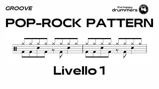 Pop Rock Pattern - Livello 1 - Esercizio 1 - Groove Pop-Rock