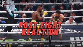 CHRIS COLBERT WINS!!!! Unanimous Decision Win | RUN IT BACK | Reaction