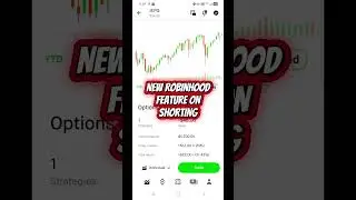 New Robinhood Feature on Shorting Stocks
