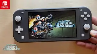 Star Wars: Republic Commando Nintendo Switch Lite Gameplay