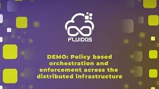 DEMO: Policy-Based Orchestration across Distributed Infrastructures