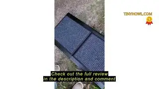 Review Homfstyi Dog Ramp for Car, 71'' L x 20'' W Dog Ramps for Large Dogs, Extra Wide Pet Ramp with