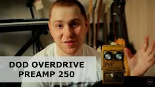 DOD OVERDRIVE PREAMP 250 | REISSUE | MUDHONEY, RHCP, YNGWIE MALMSTEEN