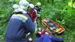 &Uuml;BUNG: Forstunfall