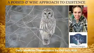 A POISED & WISE APPROACH TO EXISTENCE - Daily Medicine Transmission for Oct 11th, 2021