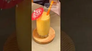 Mango Vanilla Ice Cream Milkshake #shorts #ytshorts #easyrecipe #cooking