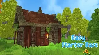 The PERFECT Starter House l Hytale Tutorial (How to Build)