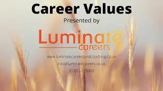 Career Values
