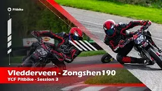 Onboard Karting Vledderveen - 6 april 2024 - YCF Pitbike zongshen 190cc - Session 3