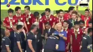 THAILAND ไทย TROPHY CEREMONY AFF SUZUKI CUP 2014