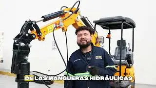 Accesorios de nuestra Mini Excavadora de 1.8 Toneladas Marca REX