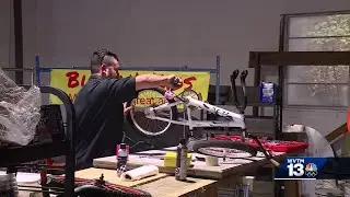 Bikes 4 Kids: Chelsea men spend free time creating custom bicycles for kids in need