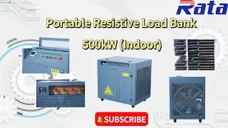 ⚡️ Maximize reliability with #Rata 500KW Indoor Portable Resistive Load Bank!