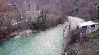 DRONE PRE PASSIONE ; LE MERAVIGLIE MARCHIGIANE GENGA