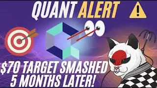 QUANT QNT DECEMBER $70 TARGET MET! I TOLD YOU SO!