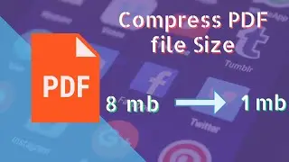 How to reduce pdf file size without any app or software | Only in 1 click | Technical Engineer