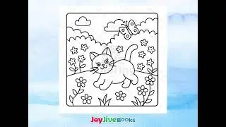 Cat Moments Coloring Pages | Bold & Easy Line Art Printable | Relaxing Cat Coloring Sheets