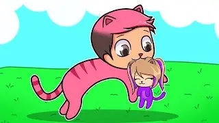 ME CONVERTI EN PAPÁ GATO DE LYNA BEBÉ GATITA EN ROBLOX