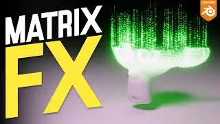 How To MAKE This Matrix FX In Blender | Tutorial