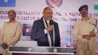 '' Ciidankeyga Diyaarada ladhici rabtay, Isku dey dil ayaan kabadbaadnay, Saciid Deni oo afka furtay