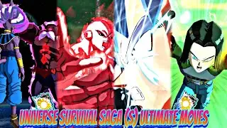 Universe Survival Saga (S) Ultimate Moves Animation!!!! 🔥 IN DRAGON BALL LEGENDS