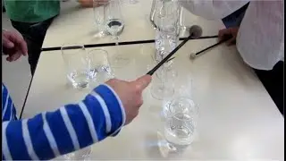 Musikunterricht Grundschule - Musik mit Wassergl&auml;sern - Geh&ouml;rbildung