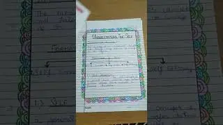 personality development (understanding the self) file B.ed
