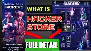 What is Hacker Store in free fire?  | full details |