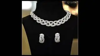 Bridal diamond necklace set less than 5 lakh #shorts #diamond #diamonds #diamondsforfreefire