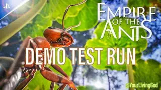 EMPIRE OF ANTS ( Les Fourmis ) 🐜 ᕈS5 🎮 : DEMO TEST RUN