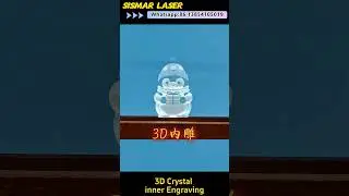 3D Inner Engraving | UV 355nm Laser, Crystal Precision