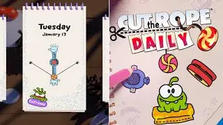 Cut the Rope Daily January 13 2026 Walkthrough 10 Stars