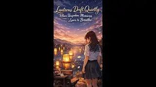 Lanterns Drift Quietly Where Unspoken Memories Learn to Breathe #Anime