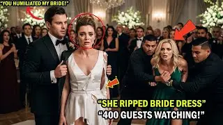 Rich Blonde Woman Ripped Her Dress in Anger front of 400 Guests-The Billionaire&rsquo;s Reaction Shocked..