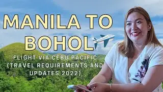 MANILA to BOHOL Flight via CEBU PACIFIC ( TRAVEL REQUIREMENTS and Updates 2022)