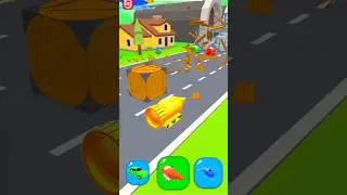 #shapeshifting funny race gameplay #racing #car #shorts #gaming