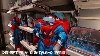SHOP WALK THROUGH - MISSION EQUIPMENT AVENGERS CAMPUS - Disneyland Paris - DisneyOpa