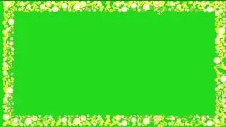 Frame Green Screen Animation | Free to Use |