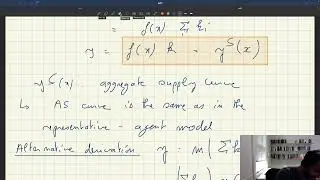 w47. Aggregate Supply in the Heterogeneous-Agent Model
