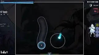When osu noob try to play 5* jump map with hd