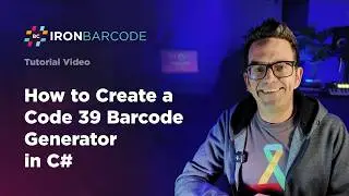 How to Create a Code 39 Barcode Generator in C# | IronBarcode