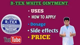 b-tex white ointment uses in hindi | btex cream uses & benefits full review | b-tex how to apply