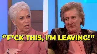 Rod Stewart Kicked Off Loose Women After Fiery Confrontation With Denise Welch