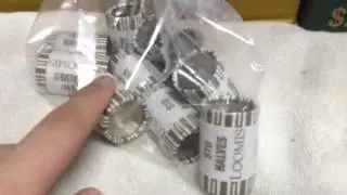 BANK HOPPING FOR HALVES! -Coin Roll Hunting-